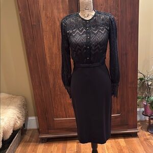 Elegant Black Catherine Deane Dress